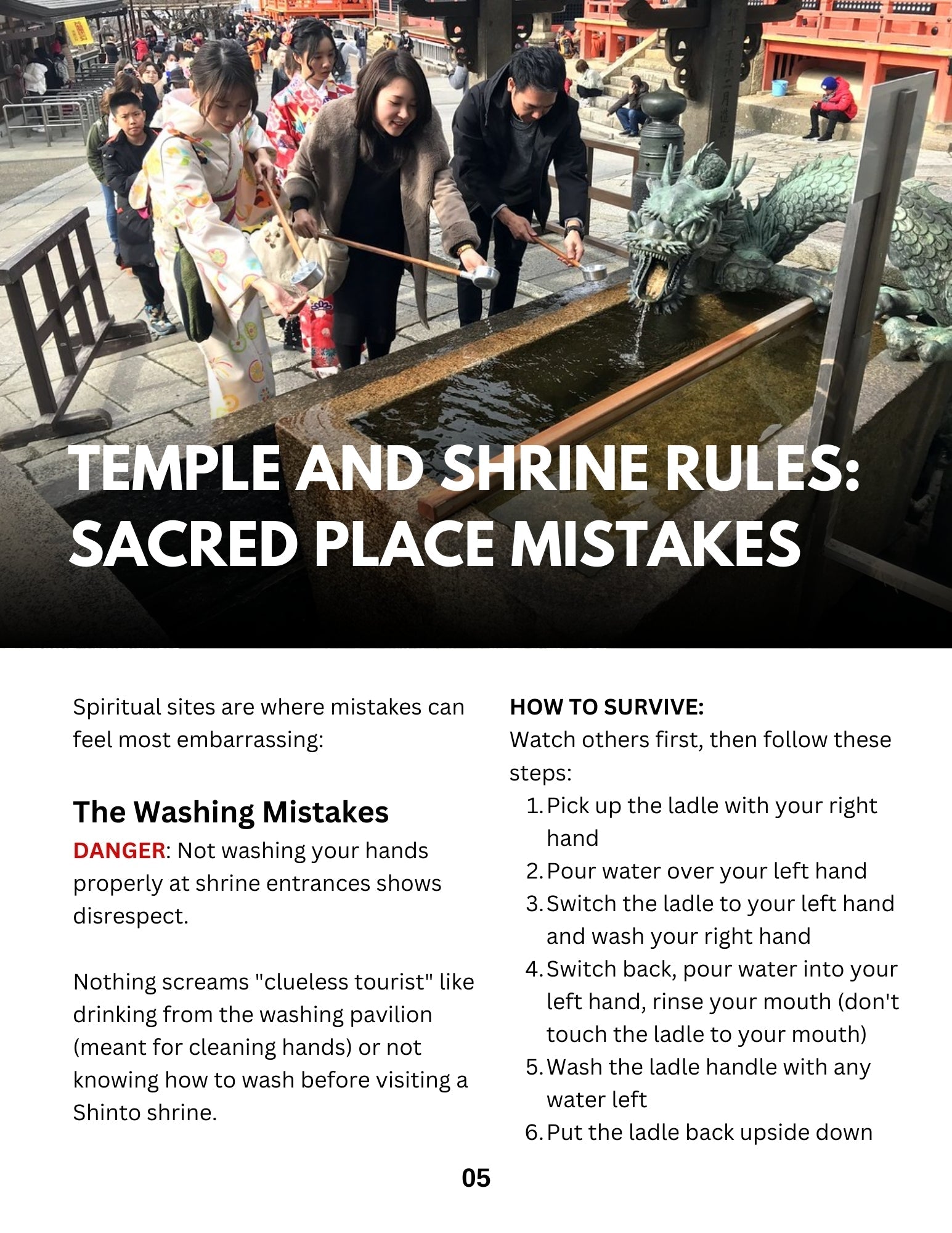 How to Avoid Being the Annoying Tourist Guide - My Store